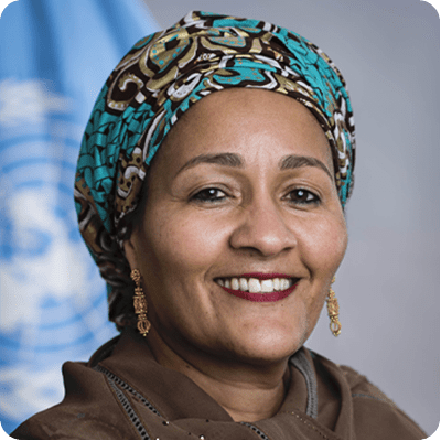 Ms. Amina J. Mohammed GCON Deputy Secretary General-United Nations - Year 2019